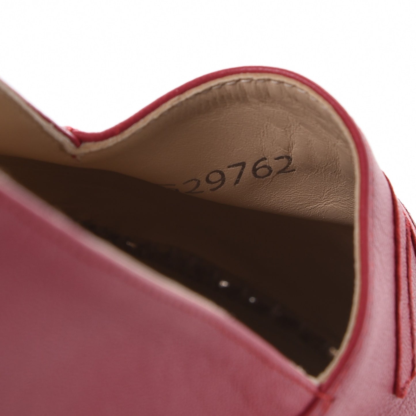 Lambskin CC Espadrilles 39 Red