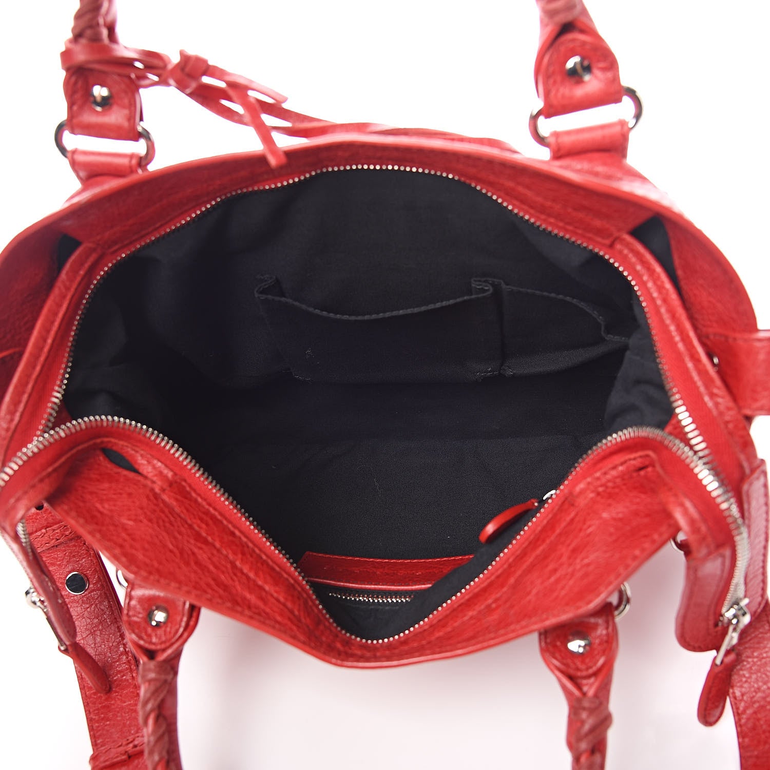 Balenciaga Agneau Giant 12 Silver Hardware Town Rouge Coquelicot 5 of 10