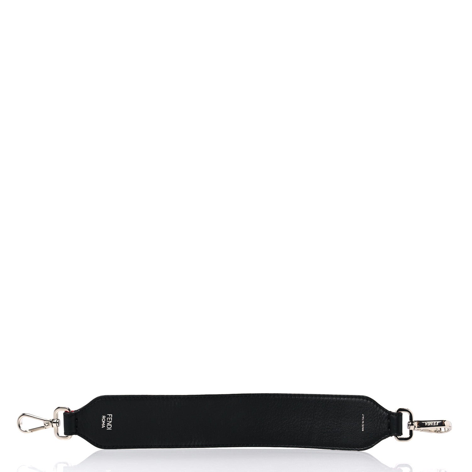 Fendi Velvet FF Mini Strap You Red 2 of 4