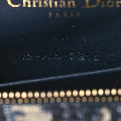 Christian Dior Oblique Saddle Belt Bag Blue 8 of 10