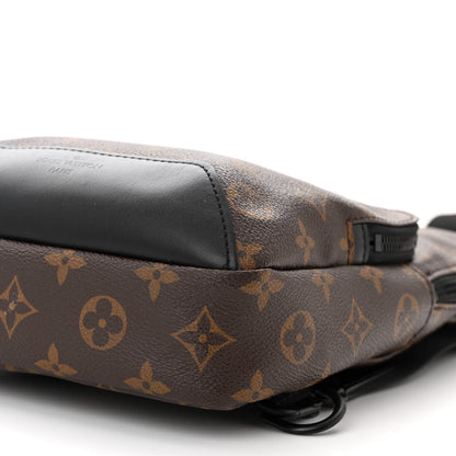 Louis Vuitton Monogram Macassar Avenue Sling Bag 9 of 9