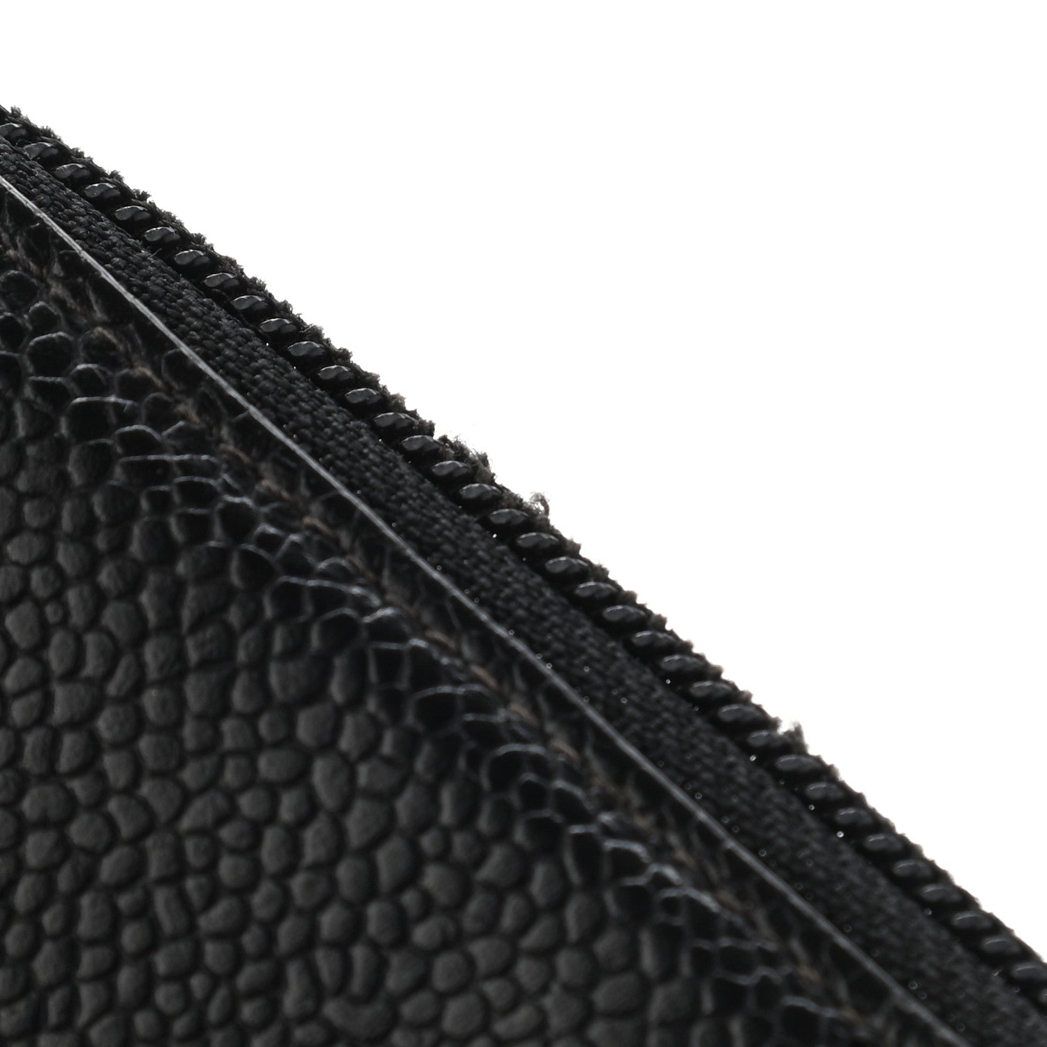 Chanel Caviar Large Timeless CC Zip Around Wallet Black 10 of 18