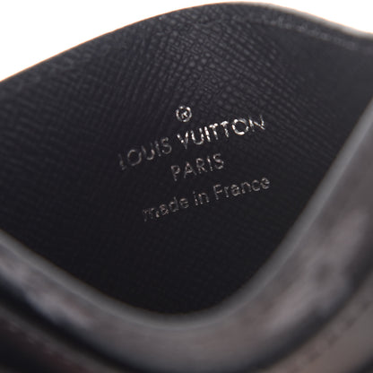 Louis Vuitton Monogram Eclipse Porte-Cartes Double Card Holder 6 of 7