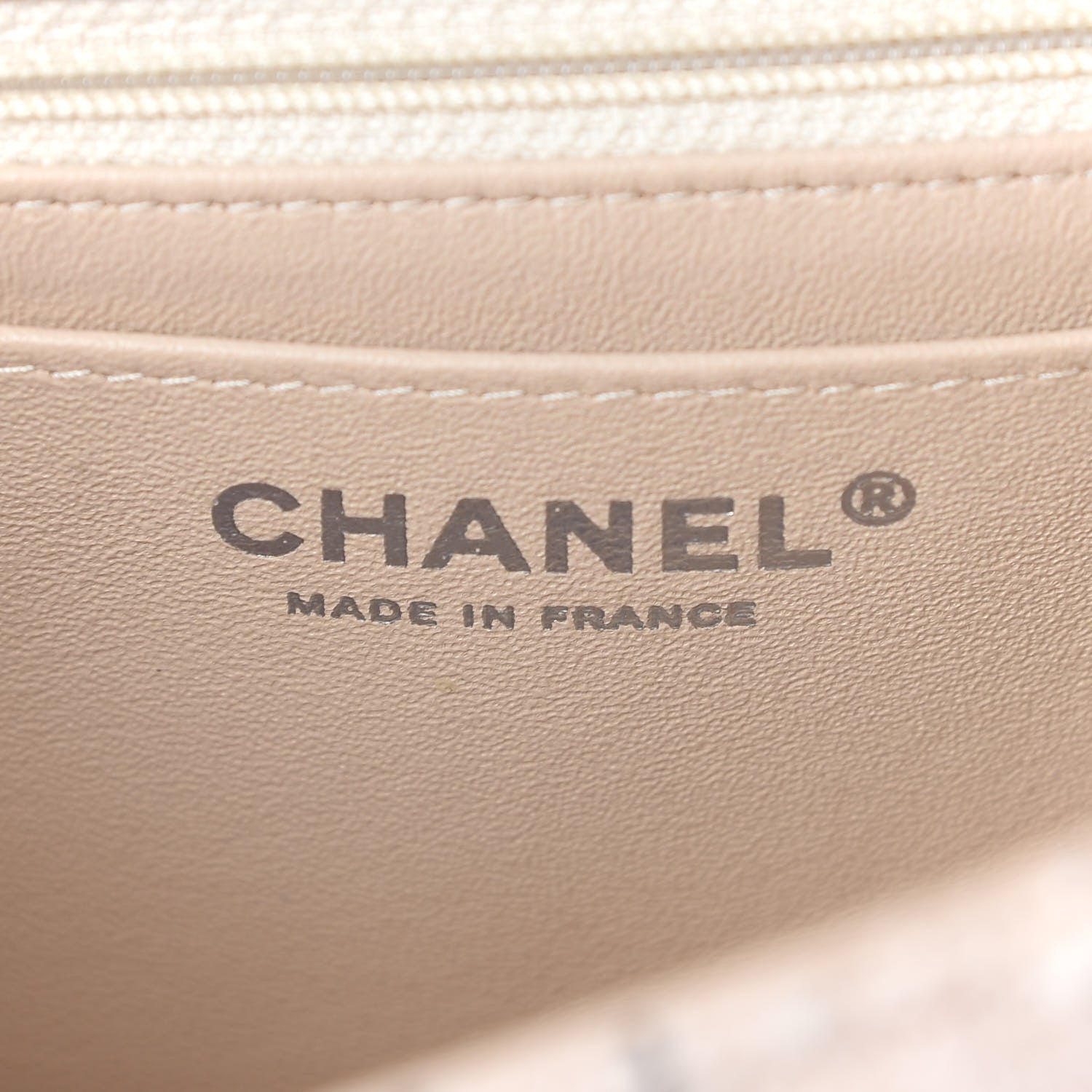 Chanel Tweed Quilted Mini Rectangular Flap Light Pink Black 6 of 9
