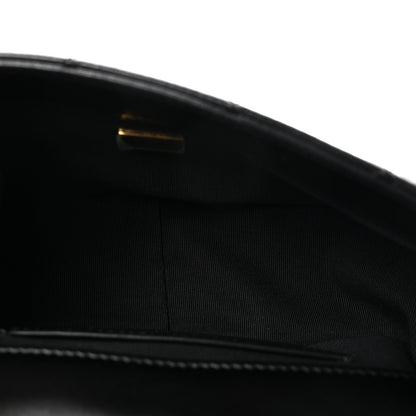 Chanel Lambskin Quilted Braided CC Mini Flap Black 5 of 11