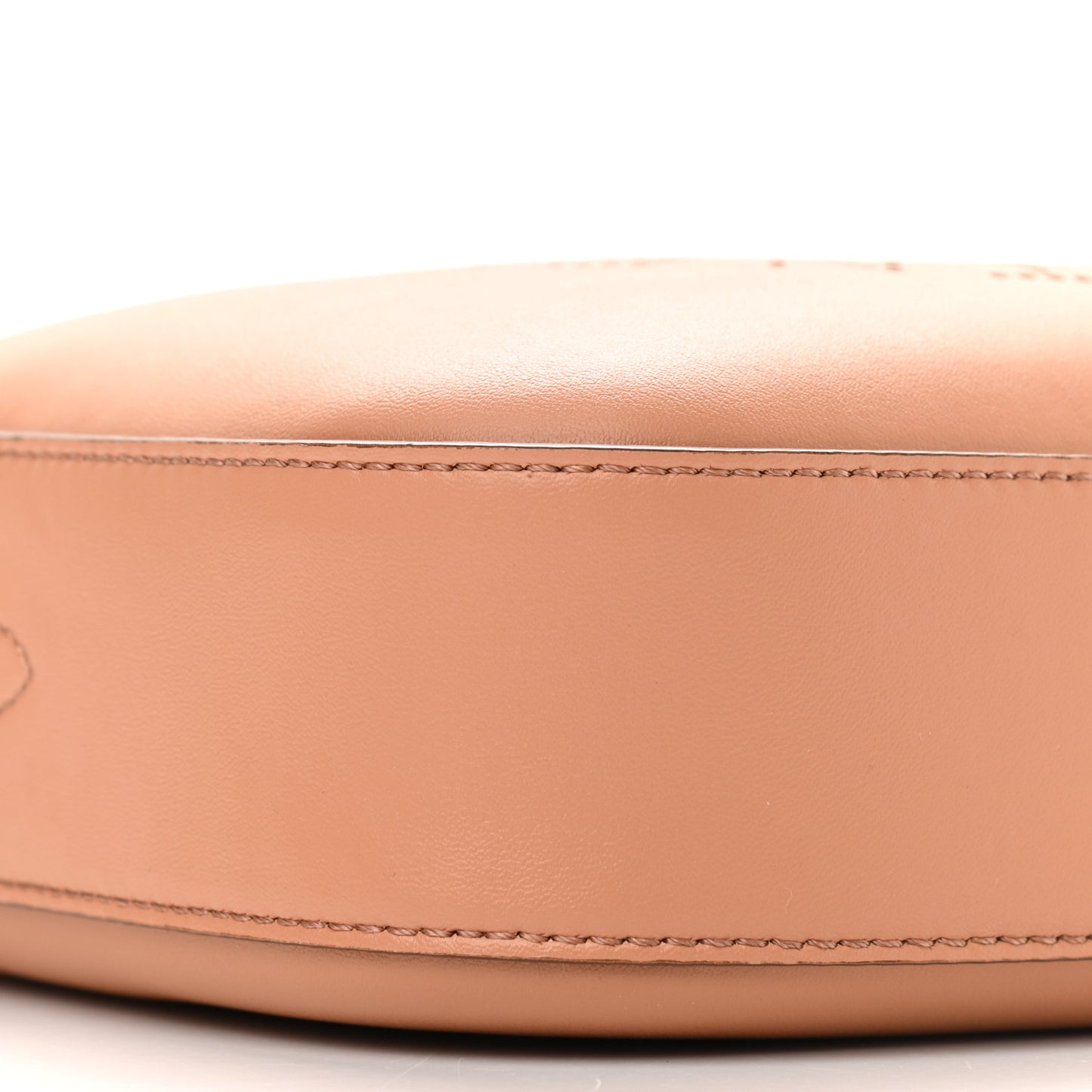 Eco Alter Nappa Perforated Logo Mini Bag Brown