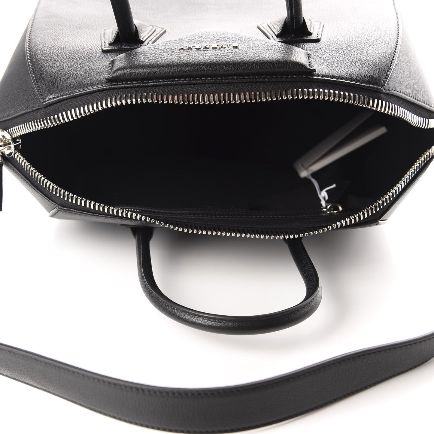 Sugar Goatskin Medium Antigona Black