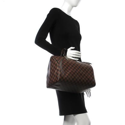 Louis Vuitton Damier Ebene Speedy 35 2 of 7