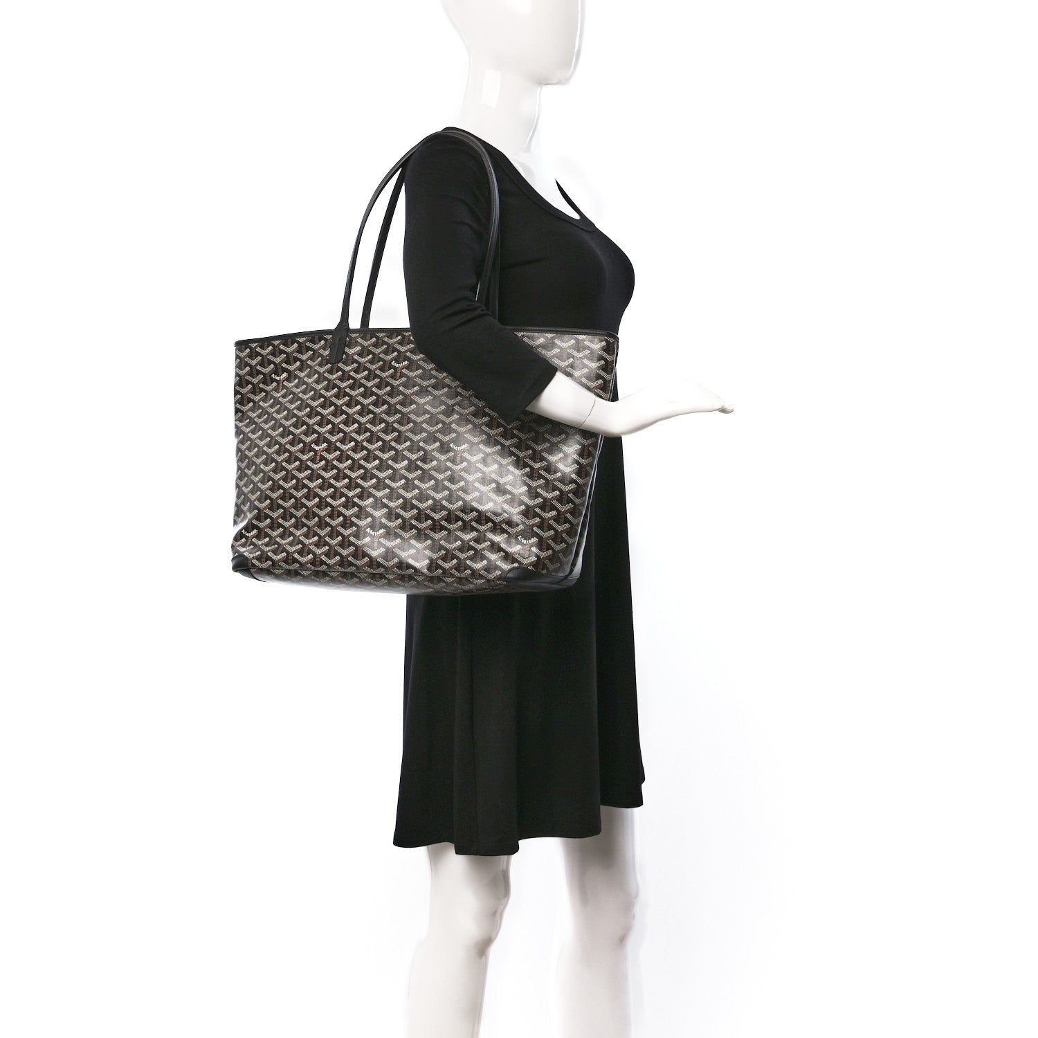 Goyard Goyardine Artois MM Black 2 of 8