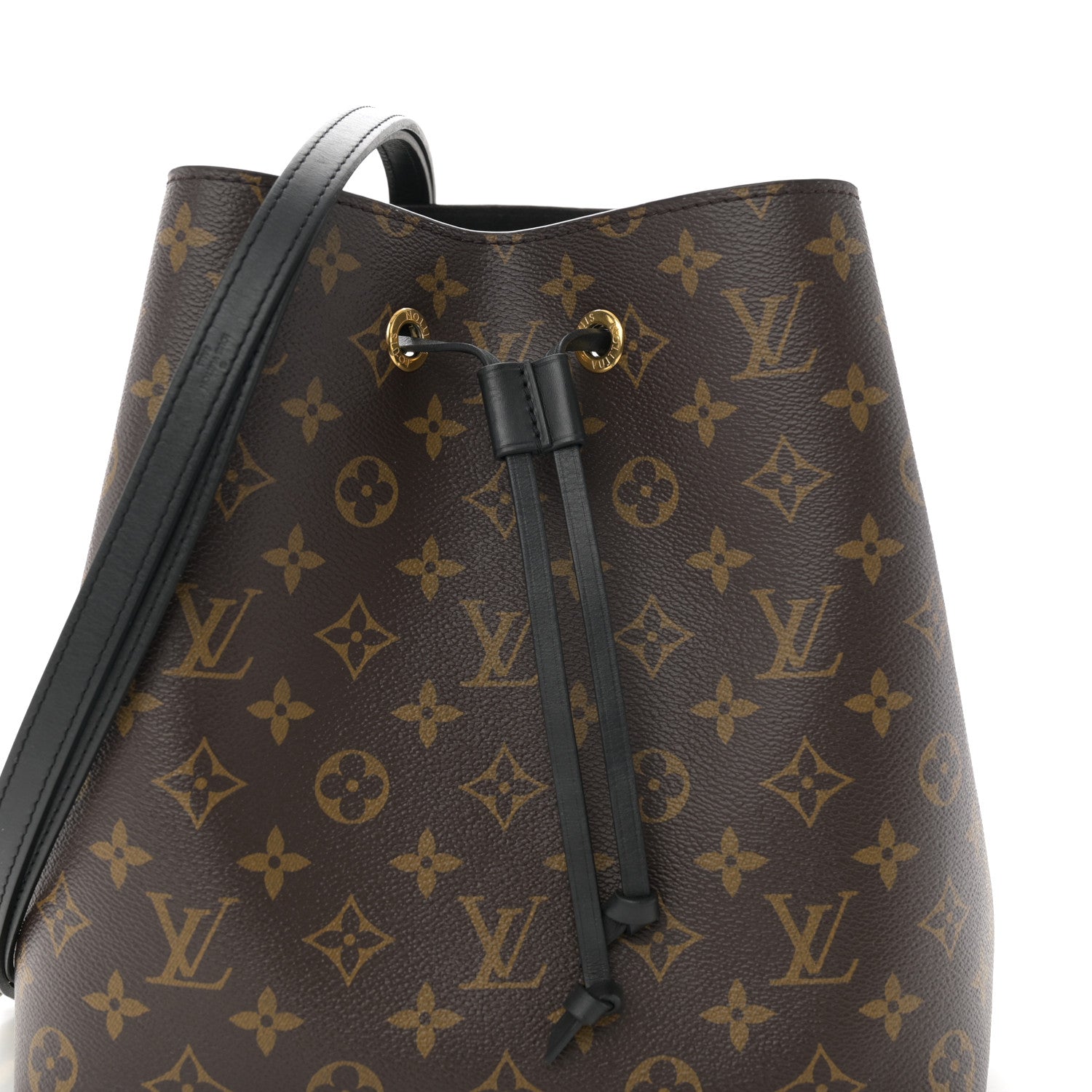 Louis Vuitton Monogram Neonoe MM Black 7 of 9