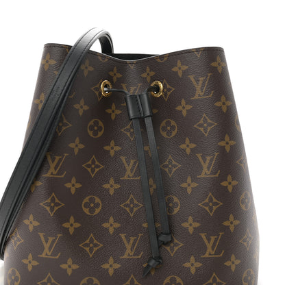 Louis Vuitton Monogram Neonoe MM Black 7 of 9