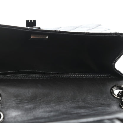 Chanel Aged Calfskin Quilted 2.55 Reissue Mini Flap So Black 4 of 4