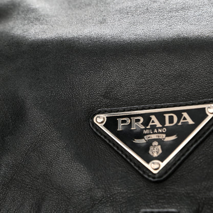 Prada Calfskin Backpack Black 13 of 14