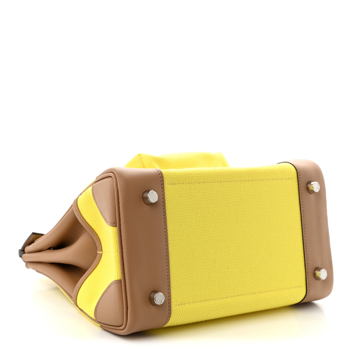 Toile Goeland Swift Cargo Birkin 25 Jaune Citron Chai