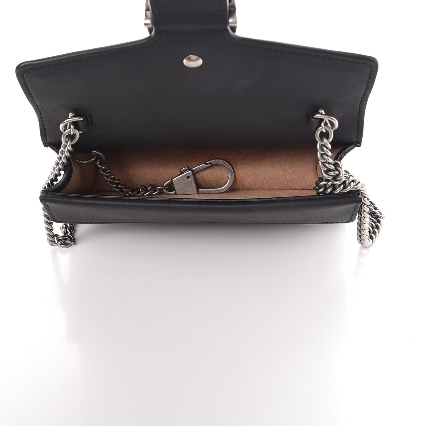 Velvet Super Mini Dionysus Shoulder Bag Black