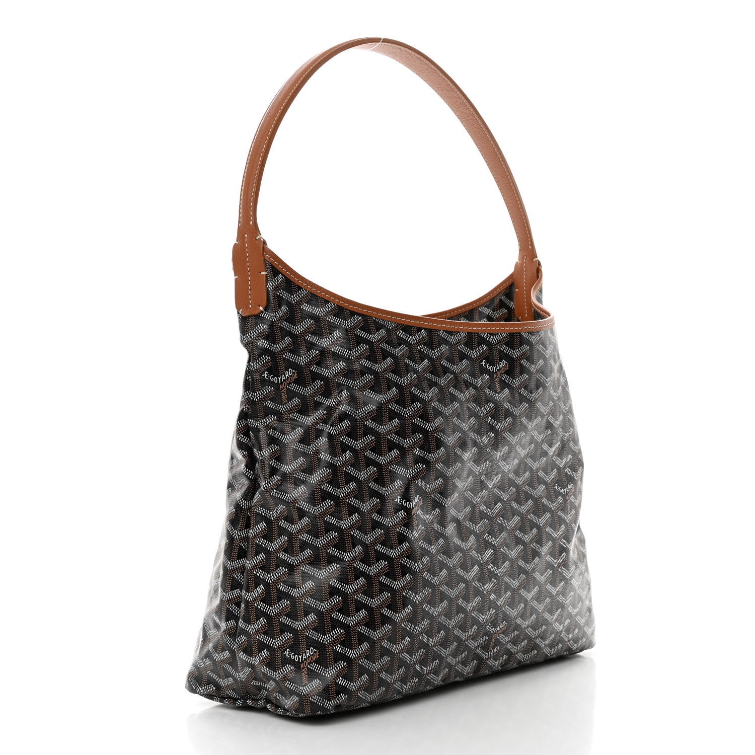 Goyard Goyardine Boheme Hobo Black Gold 4 of 12