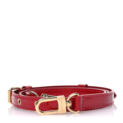 Louis Vuitton Patent 16mm Adjustable Shoulder Strap Pomme D'Amour 1 of 4