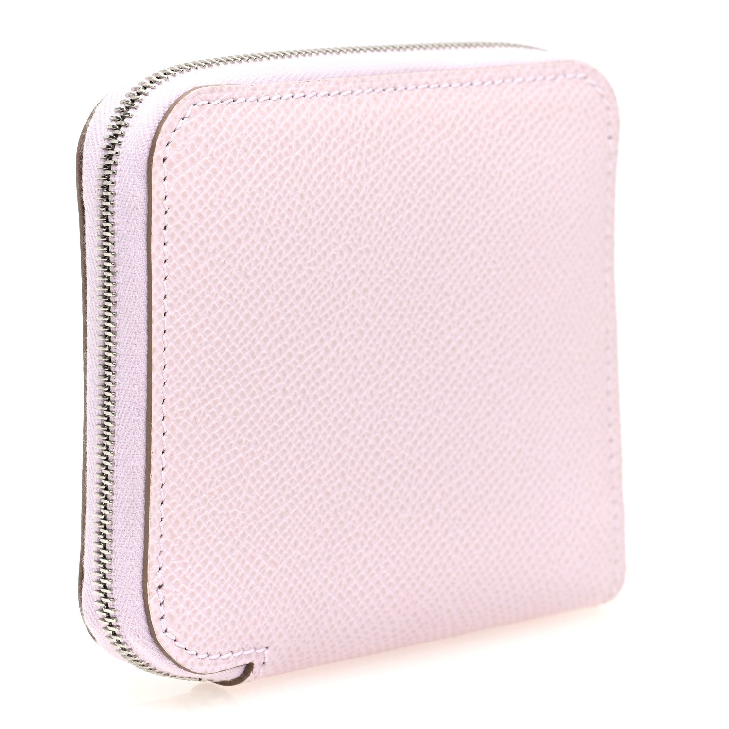 Hermes Epsom Silk'In Compact Wallet Mauve Sylvestre 3 of 8