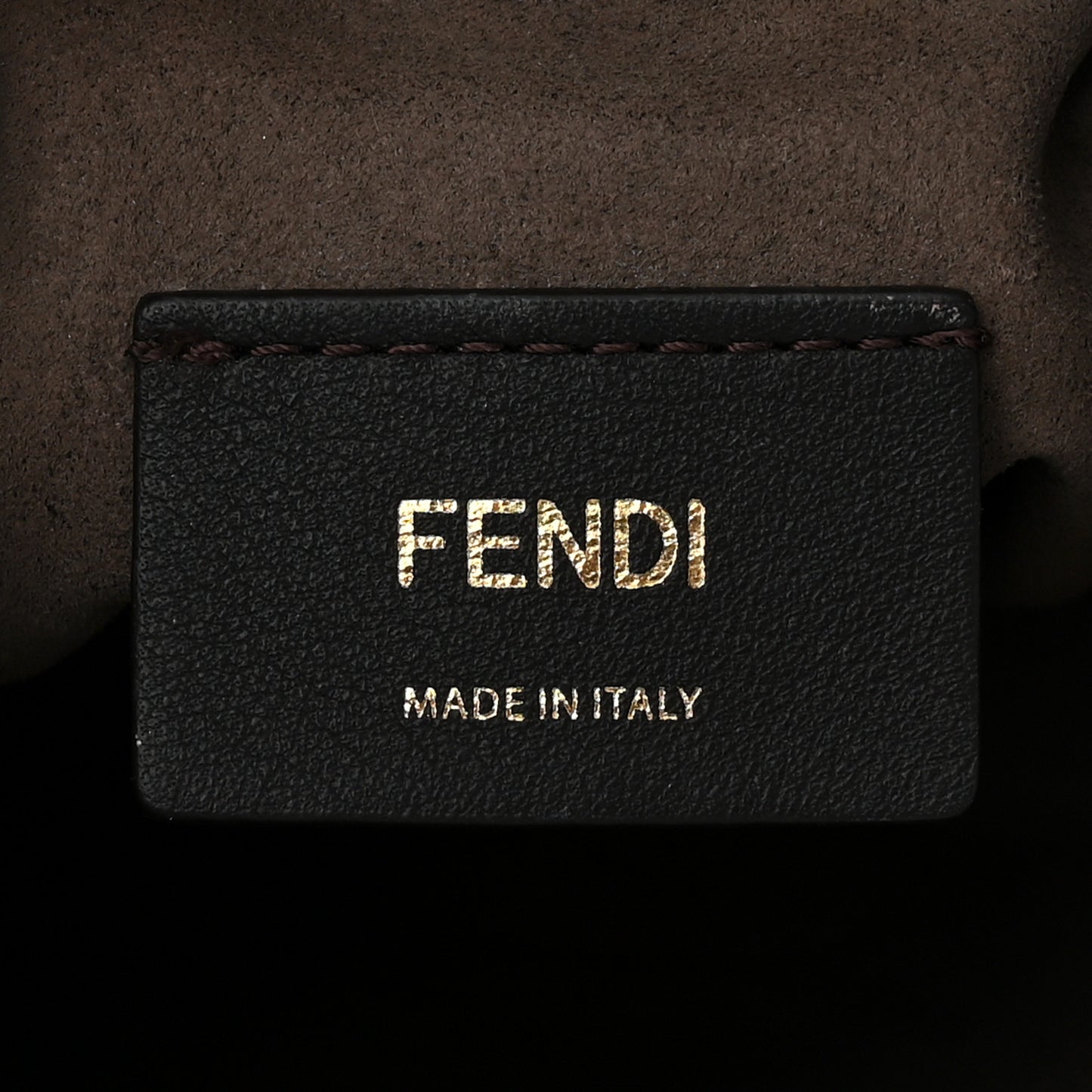 Vitello King F is Fendi Logo Embossed Mini Mon Tresor Bucket Bag Azzurro Baby Azzurro Baby
