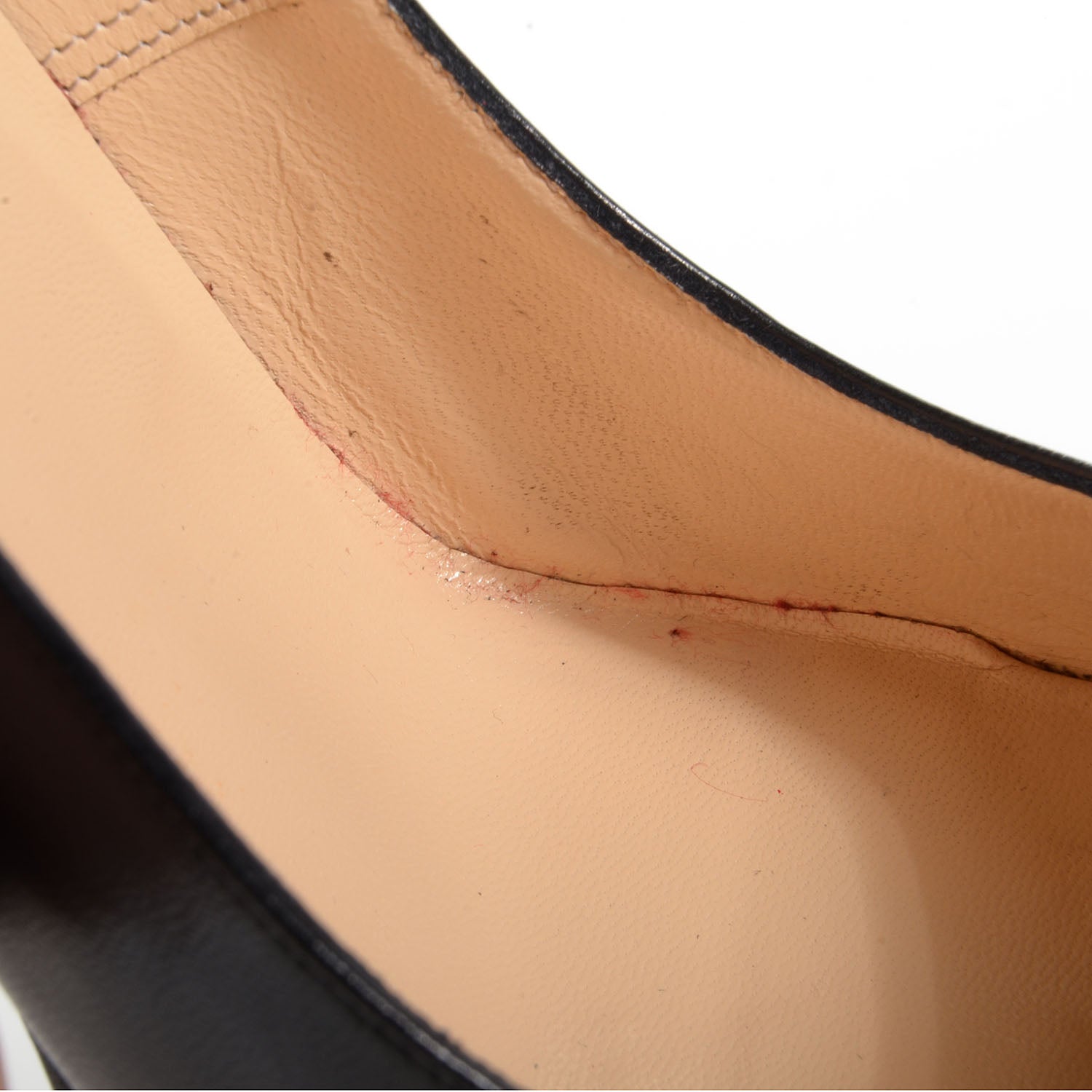 Christian Louboutin Calfskin Bibi 140 Pumps 40.5 Black 9 of 9