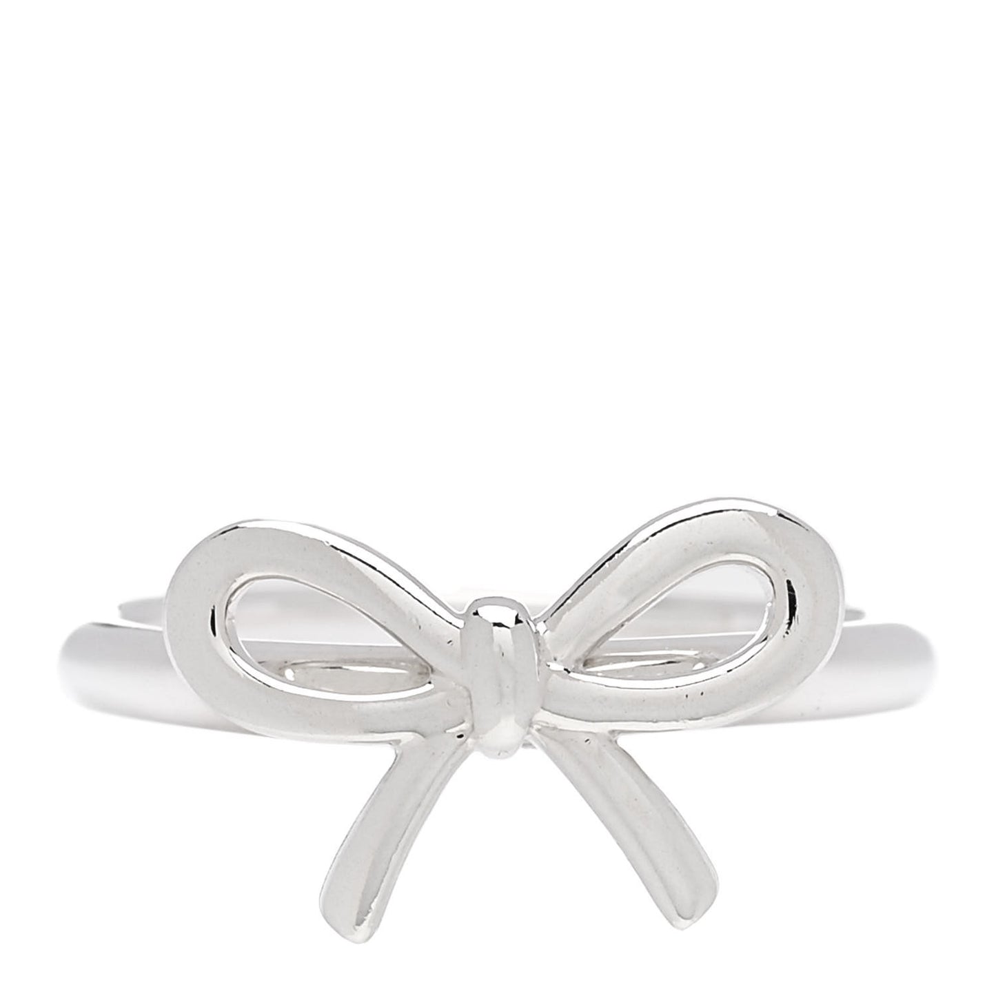 Sterling Silver Bow Ring 53 6.5