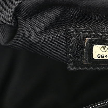 Chanel Nylon Travel Bowler Black 7 of 11