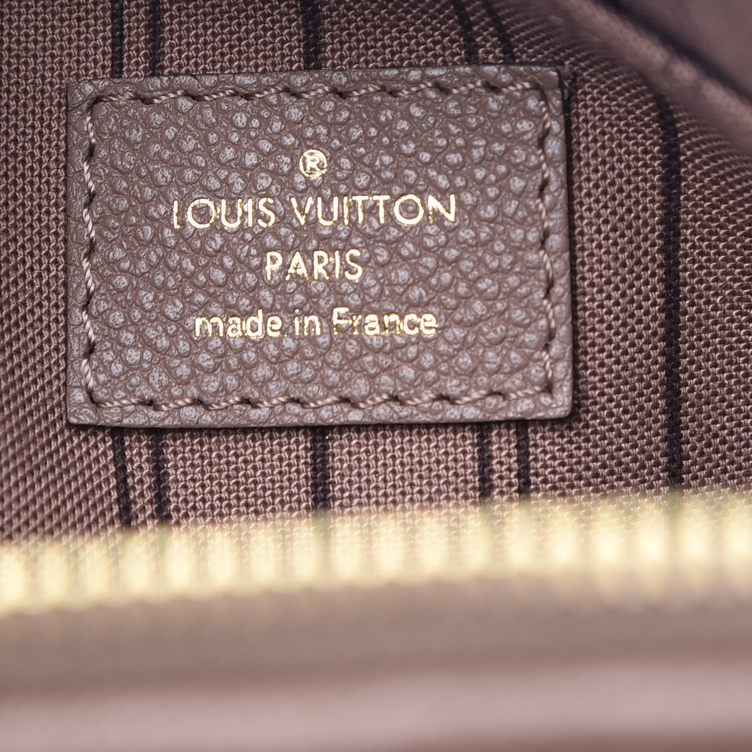 Louis Vuitton Empreinte Mazarine PM Taupe 7 of 8
