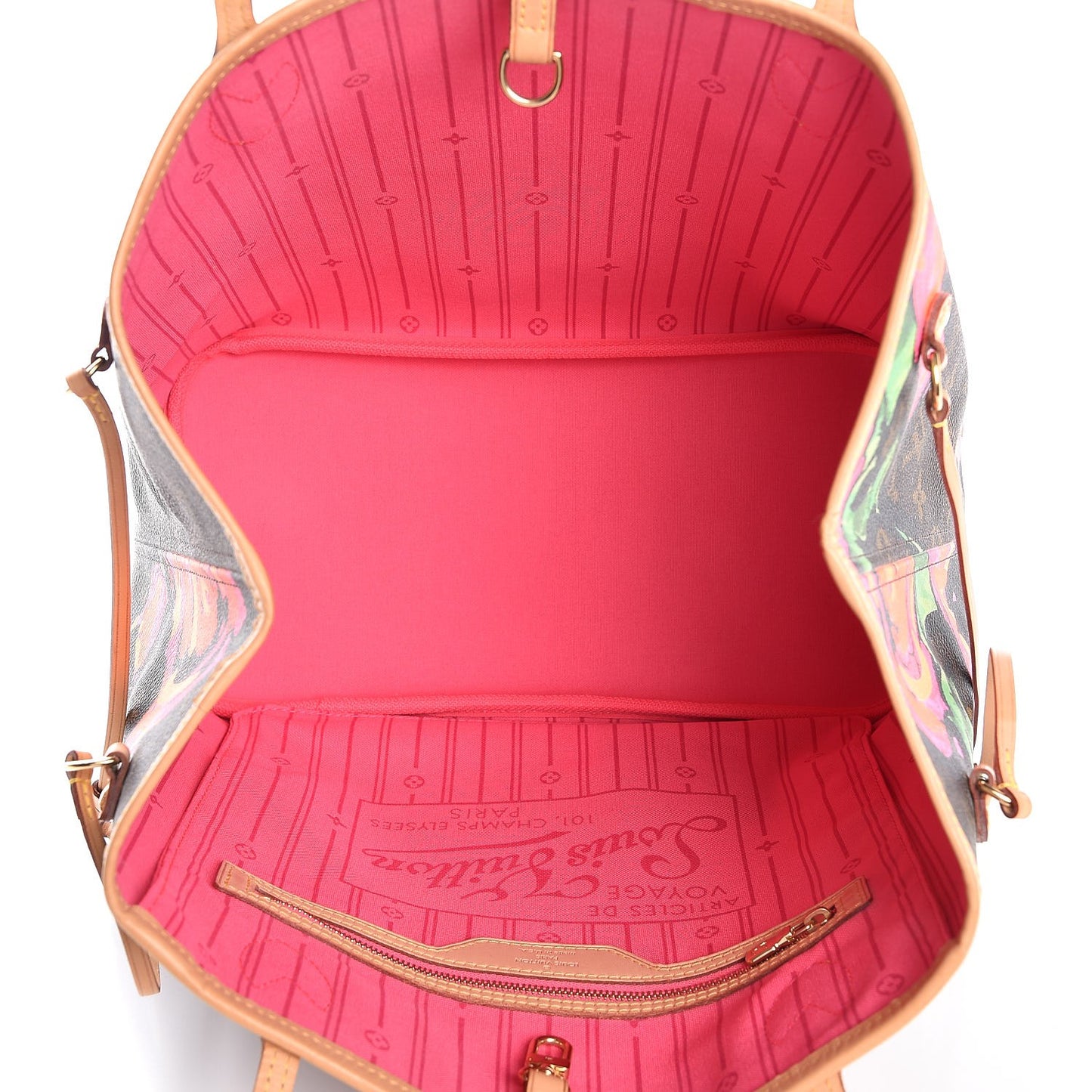 Monogram Roses Neverfull MM