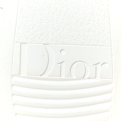 Christian Dior Technical Canvas Mesh Oblique Printed Mens B23 Low Top Sneakers 42 Black White 6 of 8