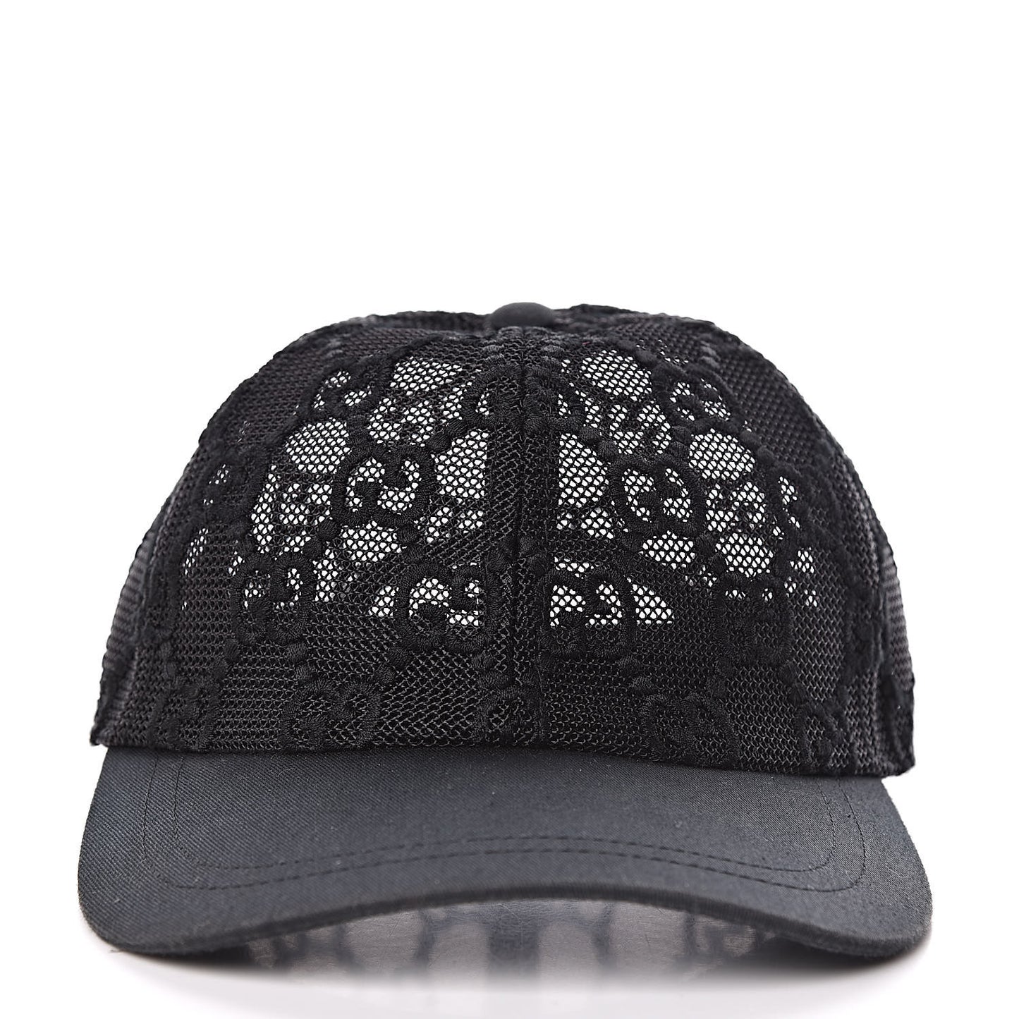 GG Net Embroidered Baseball Hat M Black