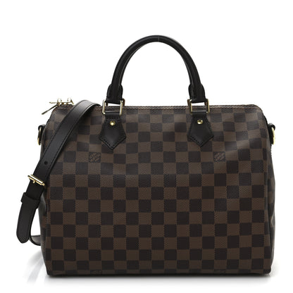 Louis Vuitton Damier Ebene Speedy Bandouliere 30 1 of 9