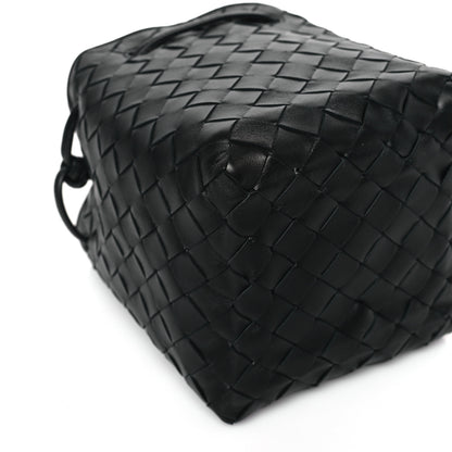 Bottega Veneta Nappa Intrecciato Small Drawstring Bucket Bag Black 7 of 8