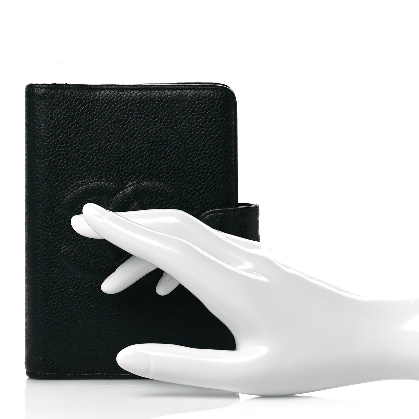 Caviar CC Small Ring Agenda Planner Dark Green