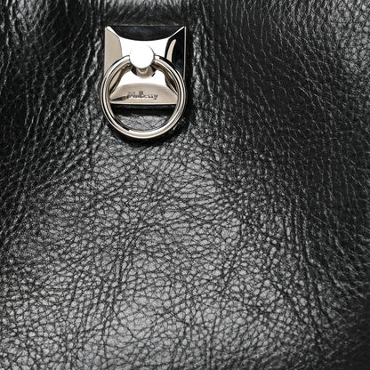 Mulberry Glossy Calfskin Small Iris Tote Black 8 of 11