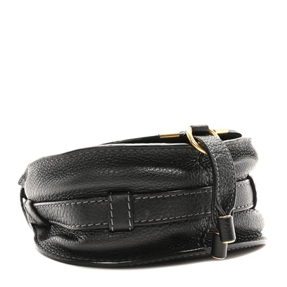 Chloe Calfskin Small Marcie Saddle Bag Black 4 of 9