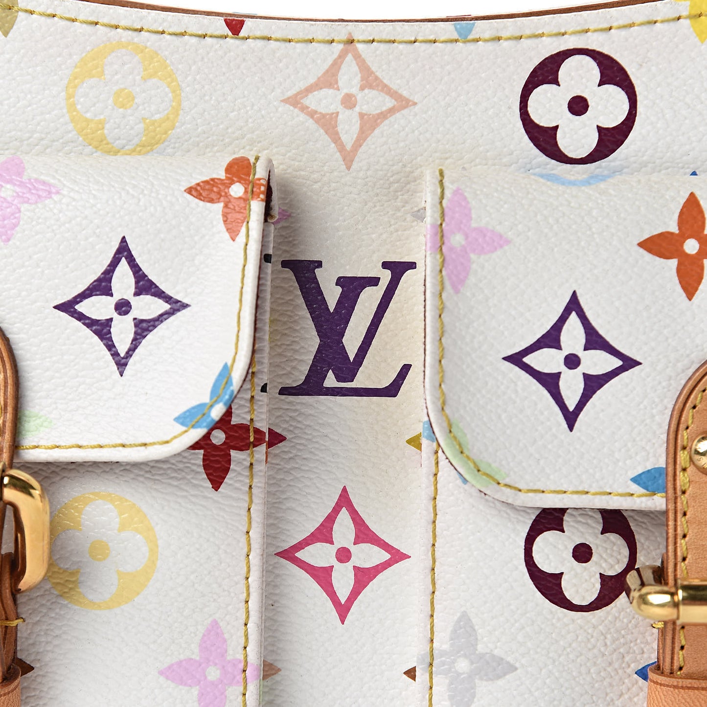 Monogram Multicolor Lodge PM White