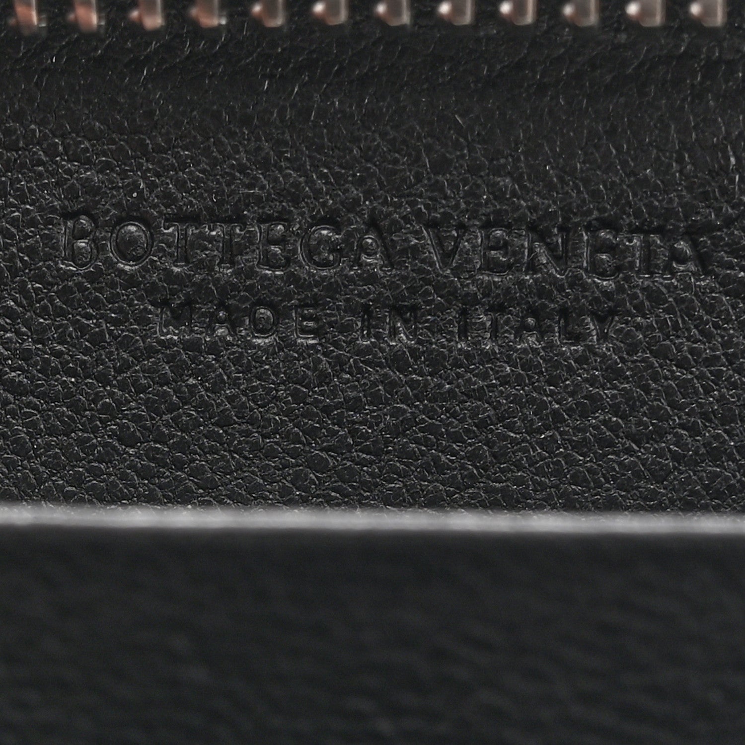 Bottega Veneta Nappa Intrecciato Zip Around Coin Purse Black 6 of 7