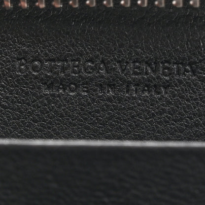 Bottega Veneta Nappa Intrecciato Zip Around Coin Purse Black 6 of 7