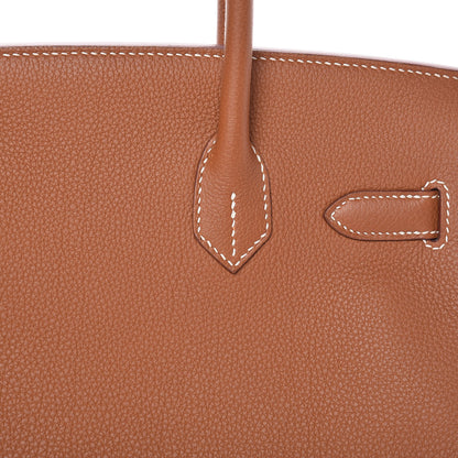 Hermes Togo Birkin 30 Gold 17 of 36
