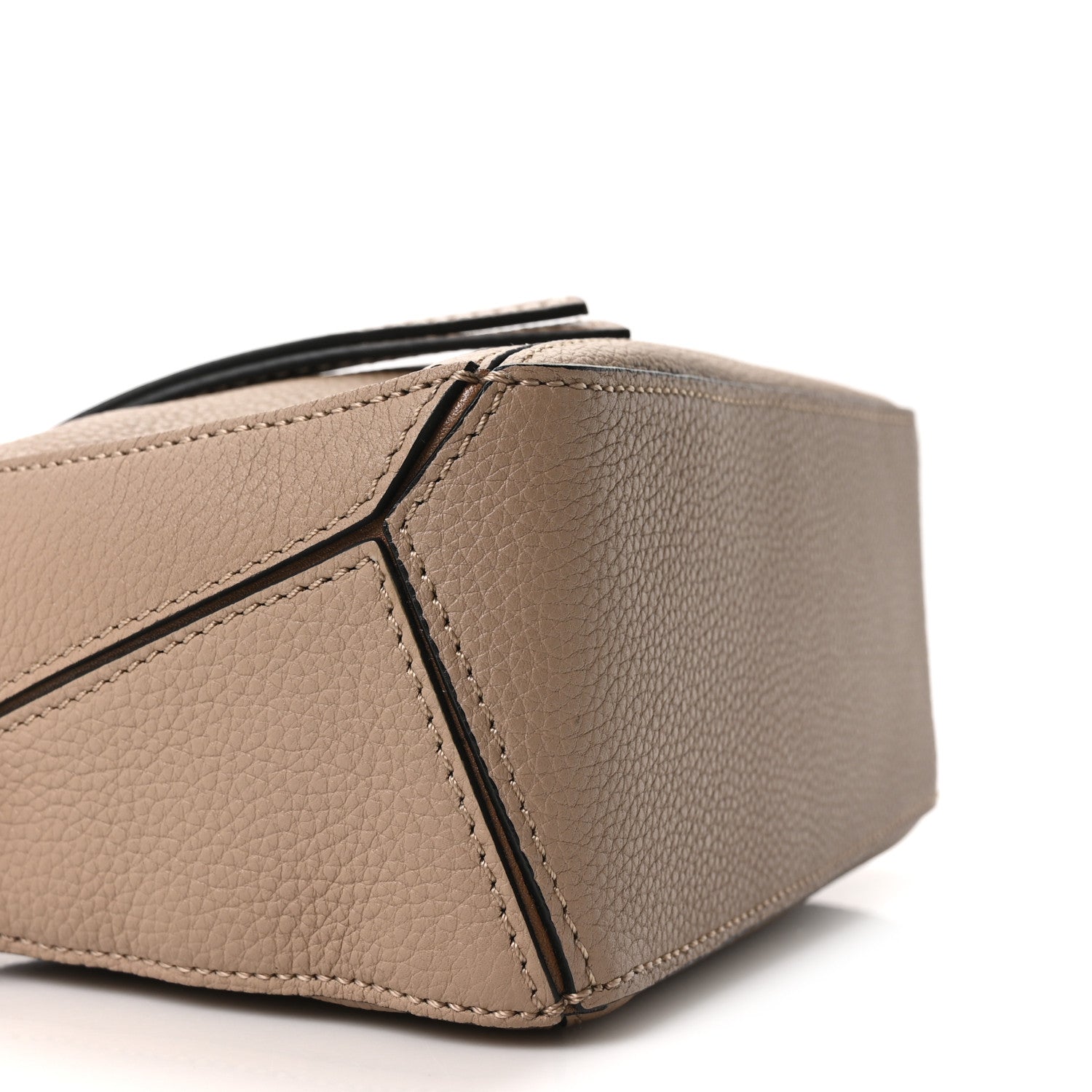 Loewe Calfskin Mini Puzzle Bag Sand Mink 1842646 – FASHIONPHILE