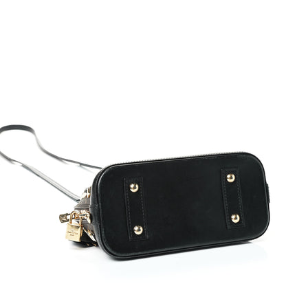 Louis Vuitton Monogram Macassar Studded Alma BB 3 of 4