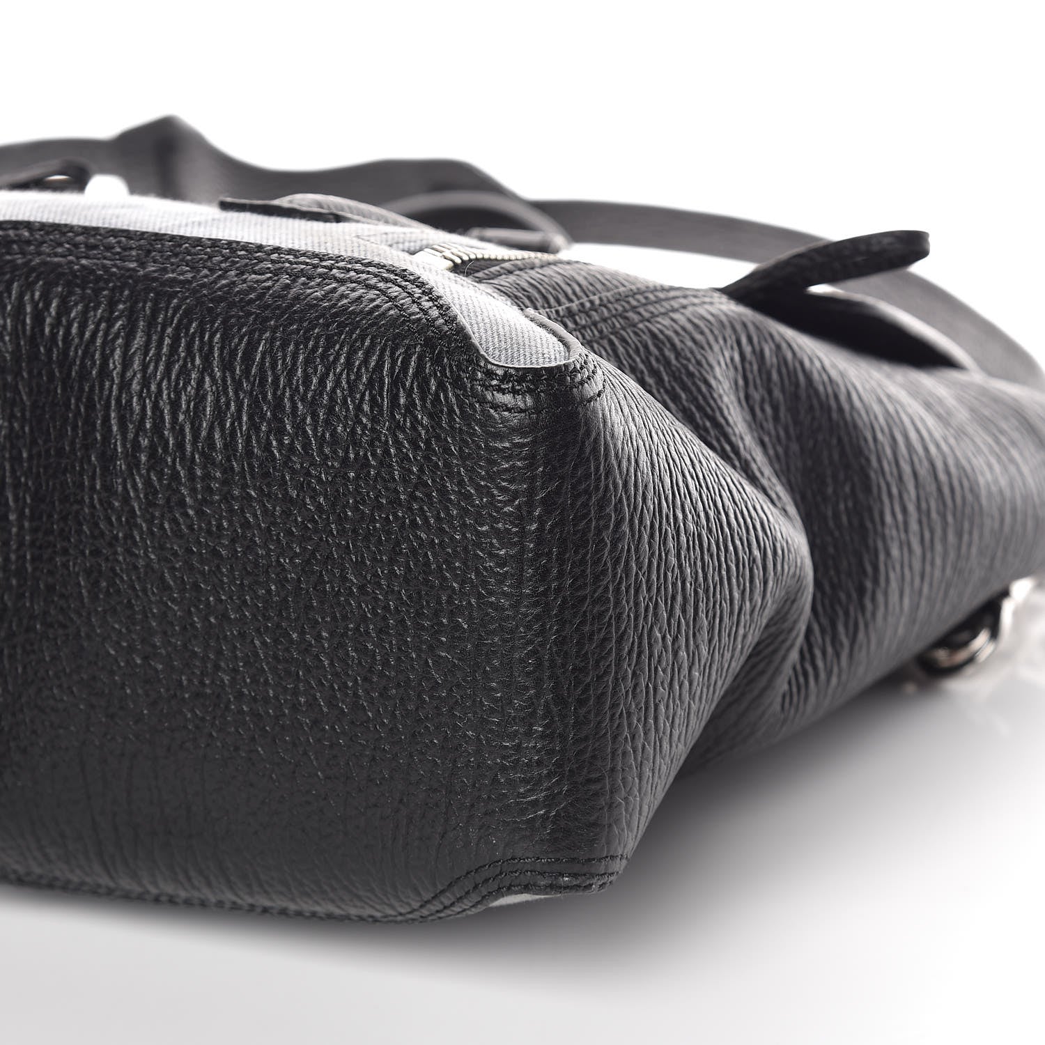 3.1 Phillip Lim 3.1 Textured Calfskin Denim Medium Pashli Satchel 13 of 13