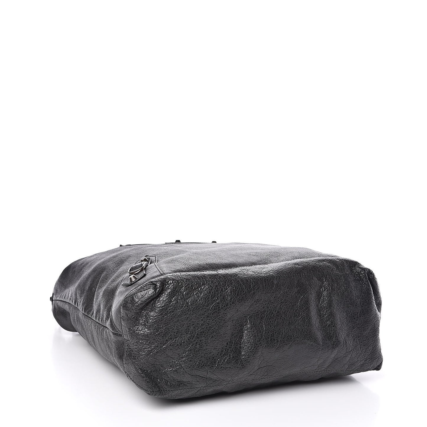 Agneau Classic Hardware Day Hobo Black