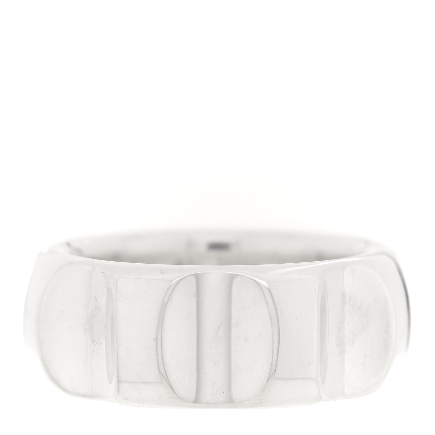 Tiffany Sterling Silver Wide Paloma's Groove Ring 54 7 3 of 5