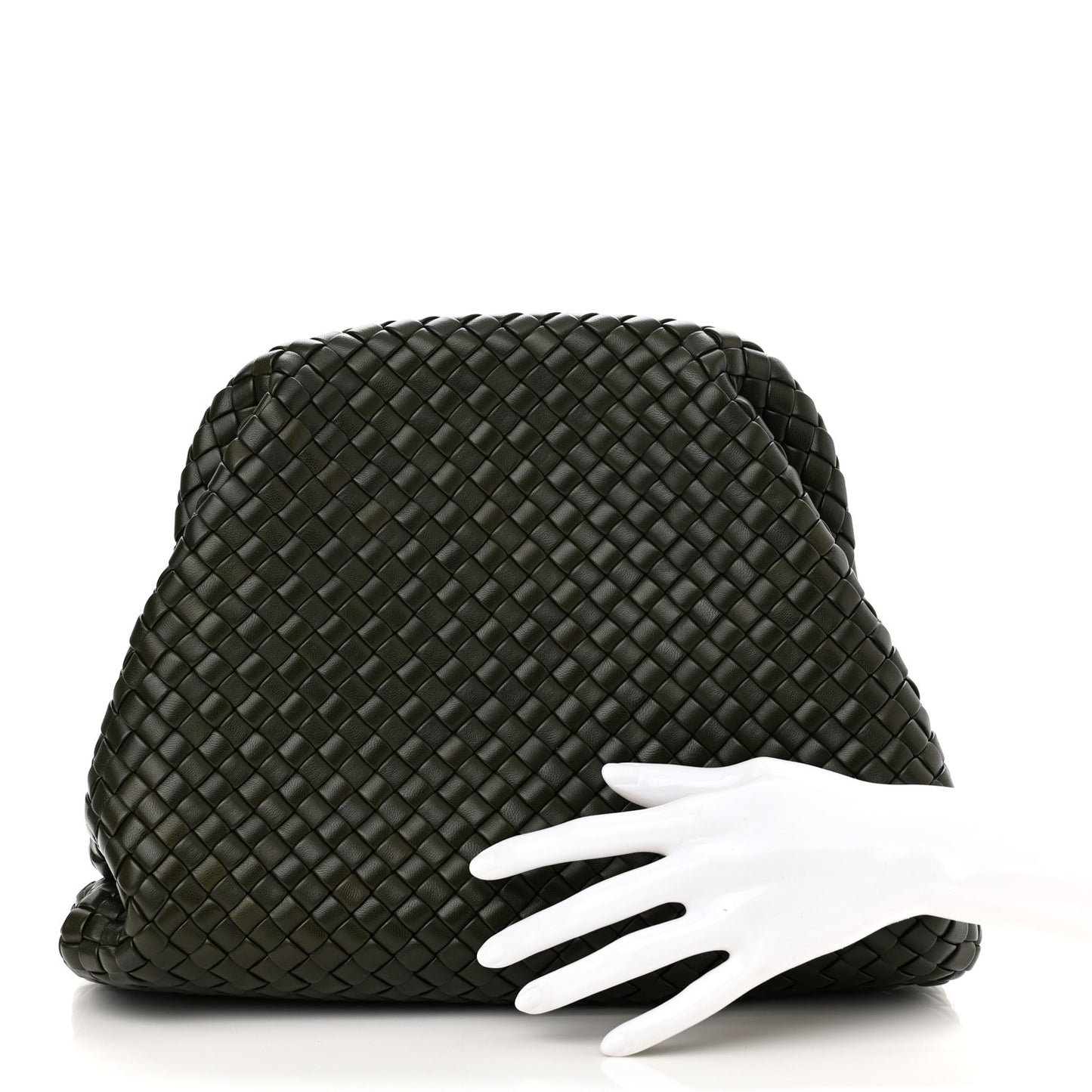Nappa Intrecciato Padded Clutch Camping