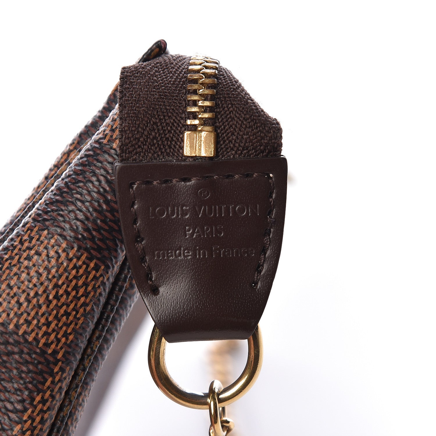 Louis Vuitton Damier Ebene Mini Pochette Accessories 6 of 11