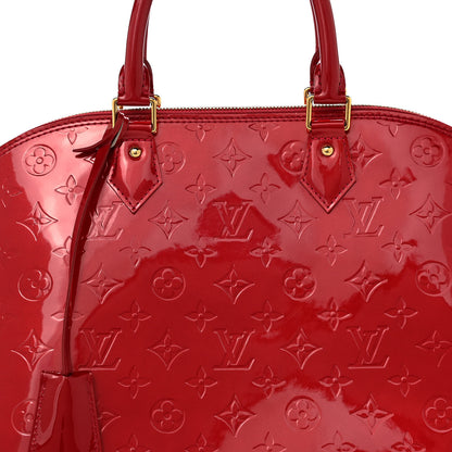 Louis Vuitton Vernis Alma GM Rose Indien 7 of 12