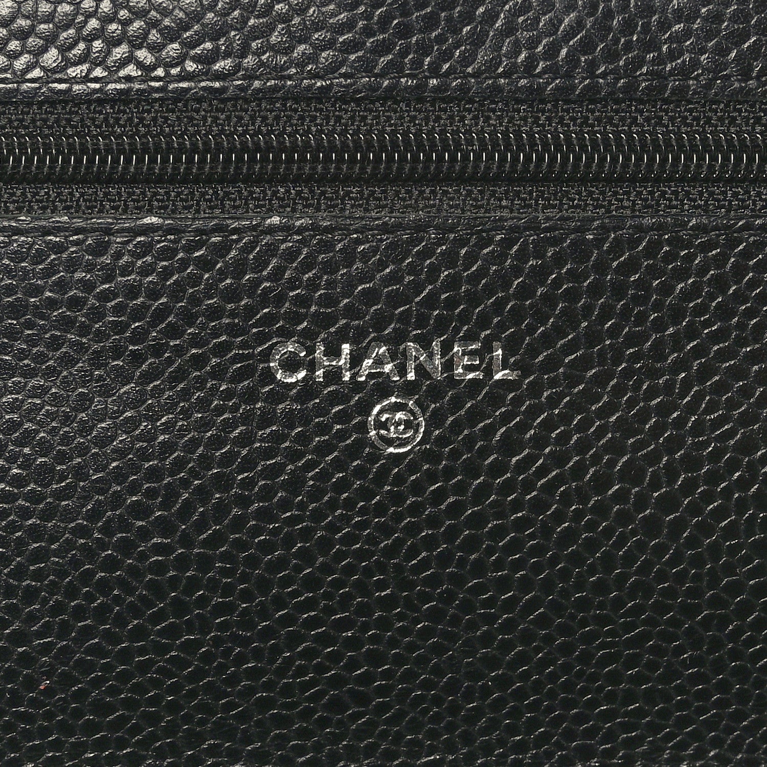Chanel Caviar Quilted Wallet on Chain WOC Black 6 of 11