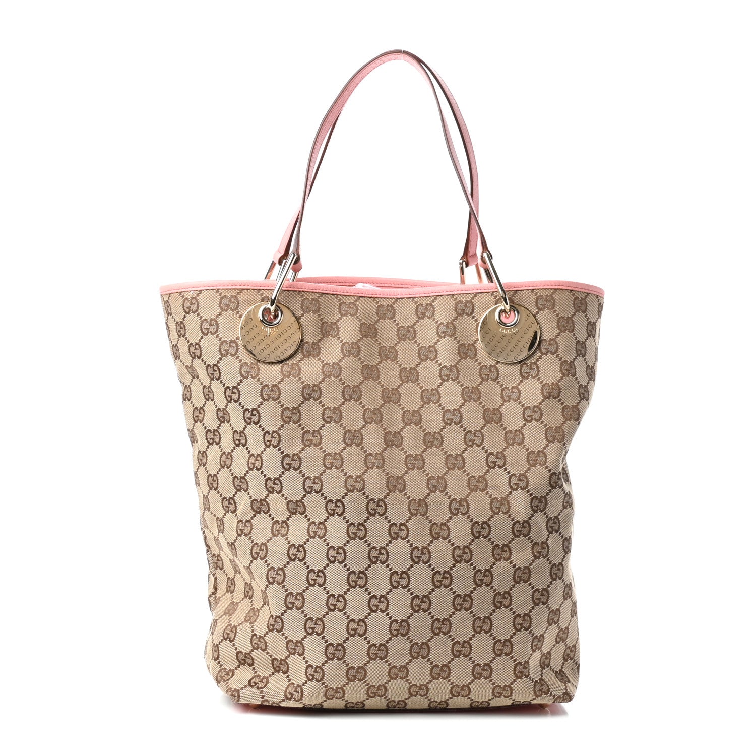 Gucci Monogram Large Eclipse Tote Pink 1 of 9