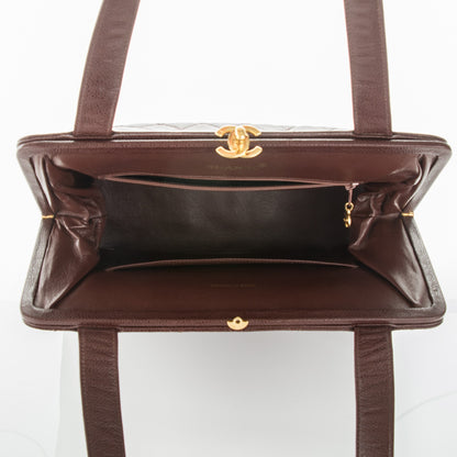 Chanel Caviar Quilted Shoulder Bag Bordeaux 5 of 8